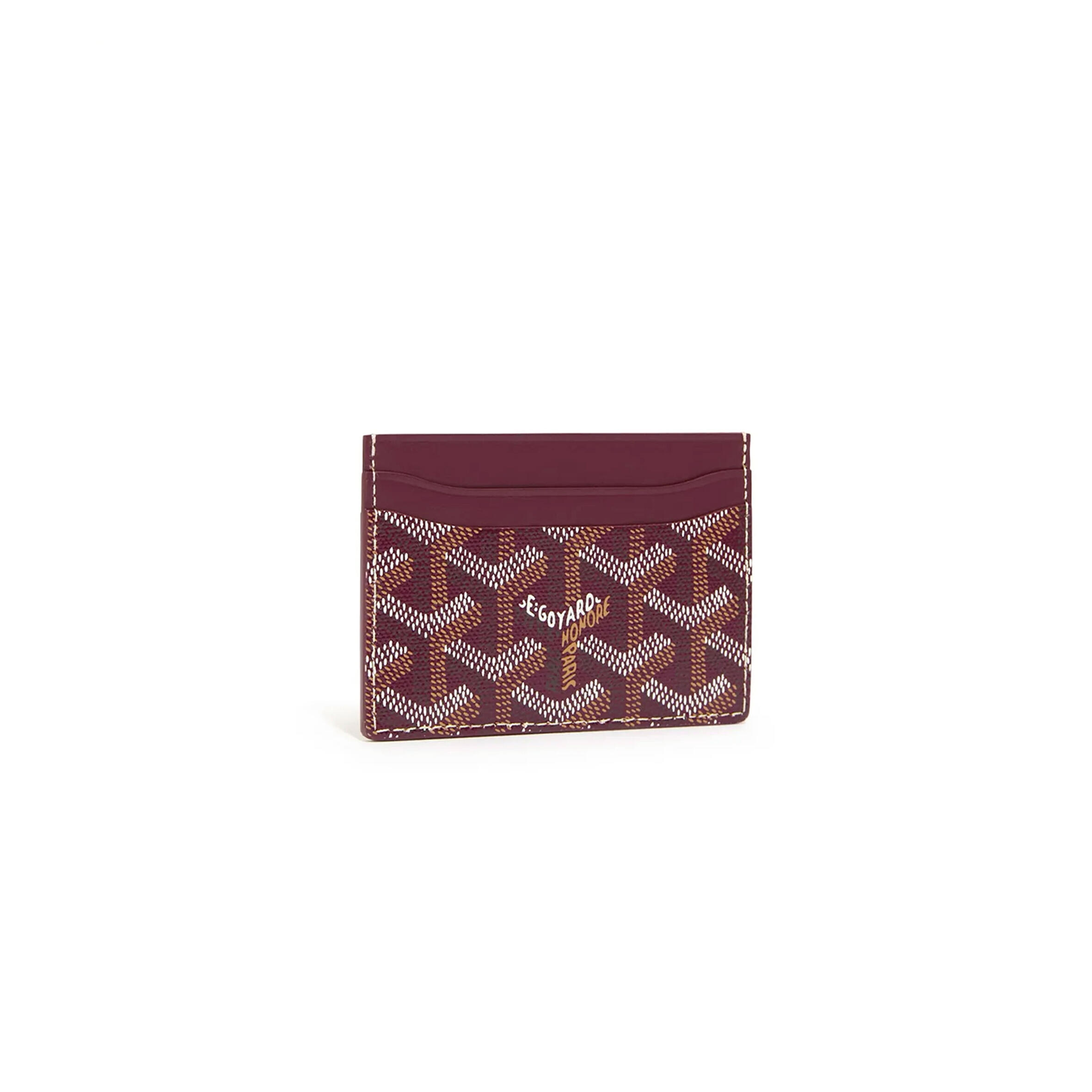 GOYARD SAINT-SULPICE CARD WALLET STSULPPMLTY33CL33X (10.5*7*0.2cm) GOYARD SAINT-SULPICE CARD WALLET STSULPPMLTY33CL33X (10.5*7*0.2cm)